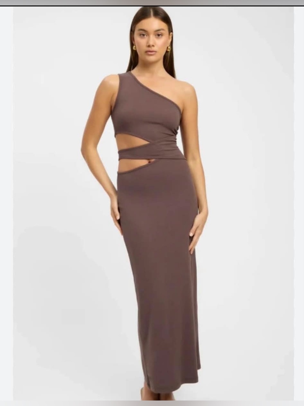 Kookai Cutout Dress (Black)
